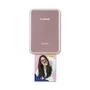 IMPRESORA FOTOGRÁFICA BLUETOOTH CANON ZOEMINI ORO ROSA - 314*400DPI - TECNOLOGÍA ZINK - IMPRESIÓN 5*7.6 CM - TAMAÑO BOLSILLO