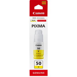 Canon Botella de Tinta GI-50Y Amarillo Original