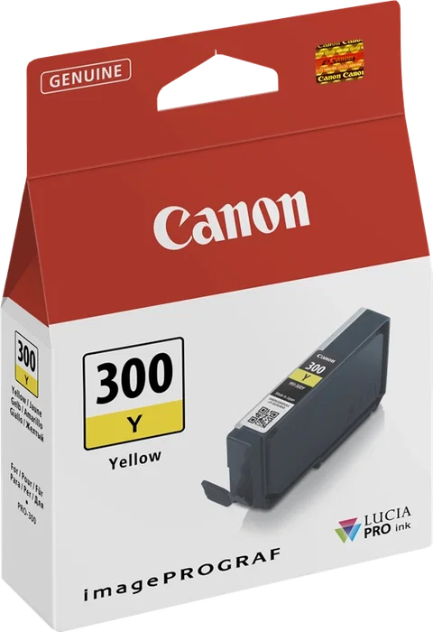 Canon PFI-300Y Amarillo Cartucho de Tinta Original