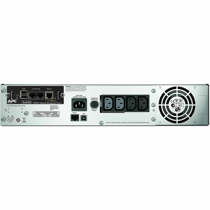 APC Smart-UPS 1500VA LCD RM SMT1500RMI2UNC 1000W 2U Negro APC Smart-UPS 1500VA LCD RM SMT1500RMI2UNC 1000W 2U Negro