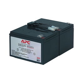 APC Batería de Repuesto RBC6 Sealed Lead Acid (VRLA) para Sistemas APC