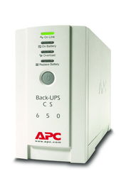 Apc BK650EI Sistema de Alimentación Ininterrumpida (UPS) En Espera 0,65 kVA 400 W 4 Salidas AC
