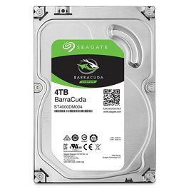 Seagate ST4000DM004 Disco Duro Interno HDD Barracuda 4TB 256MB SATA 6Gb/s 3.5" 5900 RPM