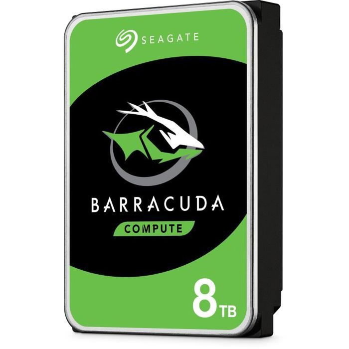 SEAGATE BarraCuda ST8000DM004 8 TB 3.5 pulg 5400 RPM SATA III