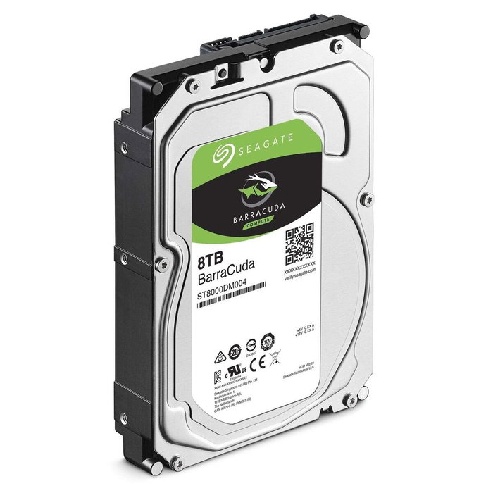 SEAGATE BarraCuda ST8000DM004 8 TB 3.5 pulg 5400 RPM SATA III