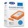 LaCie Rugged Mini 5TB Disco Duro Externo Portátil 2.5" USB 3.2 Gen 1 Resistente a Golpes, Lluvia y Presión, Color Naranja