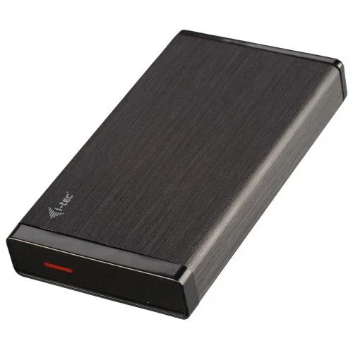 i-tec MYSAFE35U401 Caja Externa para Disco Duro 3.5" USB 3.0 - Carcasa de Aluminio con Soporte Vertical, Compatible con SATA I/II/III