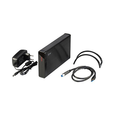 i-tec MySafe Advance Caja Externa para Disco Duro 3.5" SATA USB 3.2 Negro Metálico