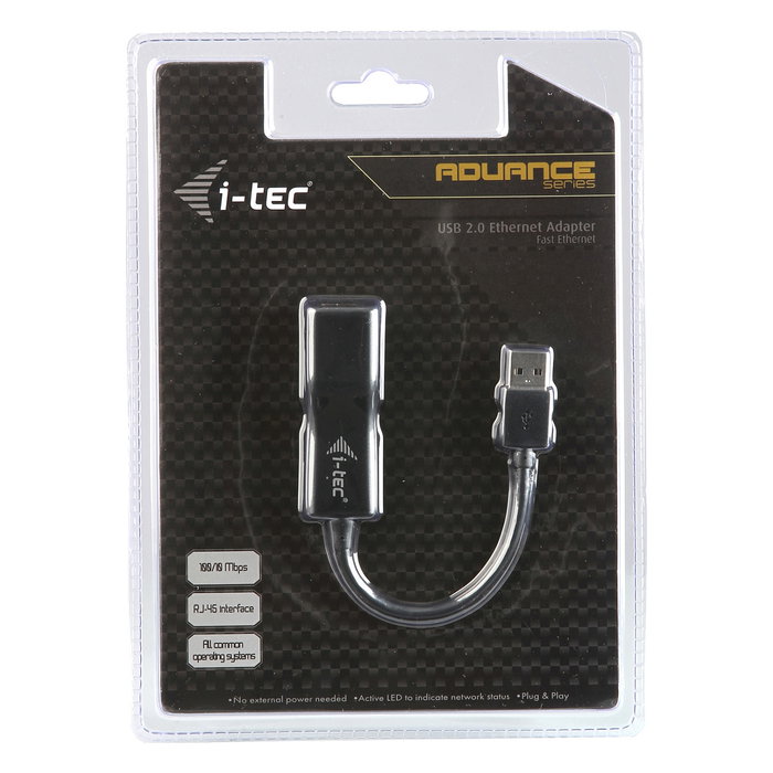I-tec Adaptador USB 2.0 Fast Ethernet Advance U2LAN