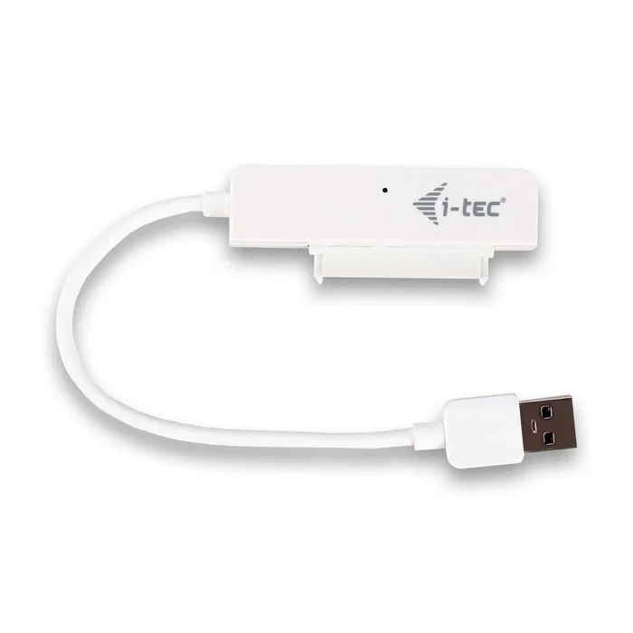 i-tec MYSAFEU314 Carcasa Externa para Disco Duro/SSD 2.5" SATA, USB 3.0 (5 Gbps) Plug & Play, Color Blanco - Caja HDD Externa