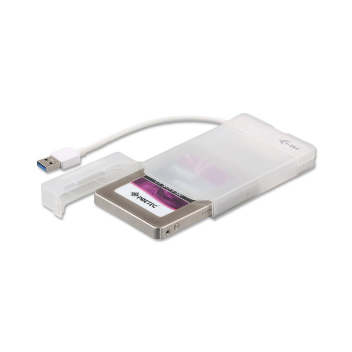 I-tec MySafe USB 3.0 Easy Carcasa para Disco Duro/SSD 2.5 pulg. Blanco I-tec MySafe USB 3.0 Easy Carcasa para Disco Duro/SSD 2.5 pulg. Blanco