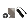 I-tec Advance U3GL3SLIM - Hub USB 3.0 Slim de 3 Puertos con Adaptador Gigabit Ethernet para Portátil, Ultrabook, Tablet, PC - Compatible con Windows, Mac, Linux - Negro