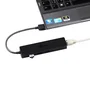 I-tec Advance U3GL3SLIM - Hub USB 3.0 Slim de 3 Puertos con Adaptador Gigabit Ethernet para Portátil, Ultrabook, Tablet, PC - Compatible con Windows, Mac, Linux - Negro