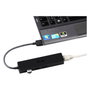 I-Tec USB 3.0 Slim Hub + Gigabit Ethernet Adaptador 3 Puertos Negro