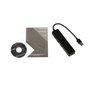 I-Tec USB 3.0 Slim Hub + Gigabit Ethernet Adaptador 3 Puertos Negro