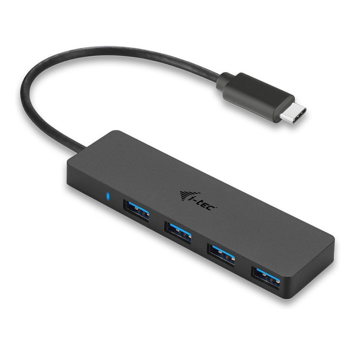 I-TEC Hub USB-C Slim con 4 puertos USB 3.0 I-TEC Hub USB-C Slim con 4 puertos USB 3.0