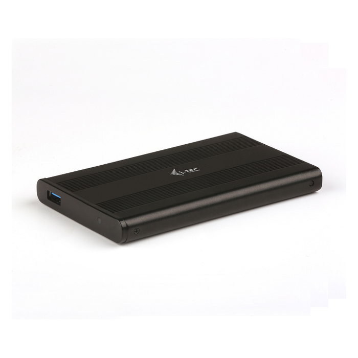 I-TEC Carcasa Externa USB 3.2 Gen 1 para Disco Duro/SSD 2.5" SATA Aluminio Negro Advance MySafe AluBasic