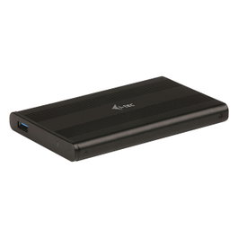 I-TEC Carcasa Externa USB 3.2 Gen 1 para Disco Duro/SSD 2.5" SATA Aluminio Negro Advance MySafe AluBasic