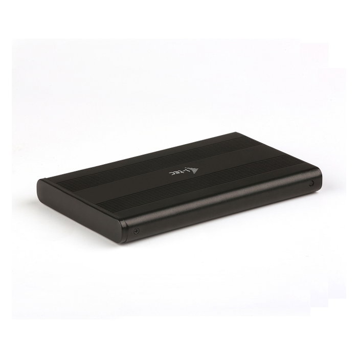 I-TEC Carcasa Externa USB 3.2 Gen 1 para Disco Duro/SSD 2.5" SATA Aluminio Negro Advance MySafe AluBasic