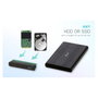 I-TEC Carcasa Externa USB 3.2 Gen 1 para Disco Duro/SSD 2.5" SATA Aluminio Negro Advance MySafe AluBasic
