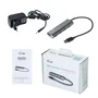 i-tec U3HUB448 Hub USB 3.2 Gen 1 (SuperSpeed) de 4 Puertos de Alimentación Externa, Metal Gris, 5000 Mbit/s, Plug & Play, para PC/Mac