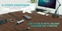 i-tec U3HUB448 Hub USB 3.2 Gen 1 (SuperSpeed) de 4 Puertos de Alimentación Externa, Metal Gris, 5000 Mbit/s, Plug & Play, para PC/Mac