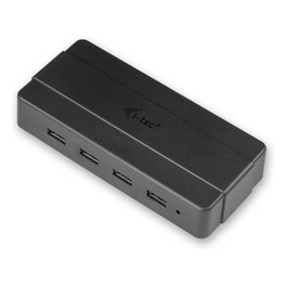 I-tec Hub USB 3.0 de 4 Puertos con Adaptador de Corriente para Carga