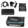 i-tec U3HUB445 Hub USB 3.2 Gen 1 de 4 Puertos con Carga BC 1.2 y Adaptador de Corriente, 5 Gbps, Negro