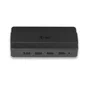 i-tec U3HUB445 Hub USB 3.2 Gen 1 de 4 Puertos con Carga BC 1.2 y Adaptador de Corriente, 5 Gbps, Negro