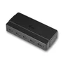 i-tec U3HUB742 Hub USB 3.2 Gen 1 (3.1 Gen 1) de 7 Puertos con Carga Rápida BC 1.2 y Adaptador de Alimentación 12V/2A - 5000 Mbit/s - Negro