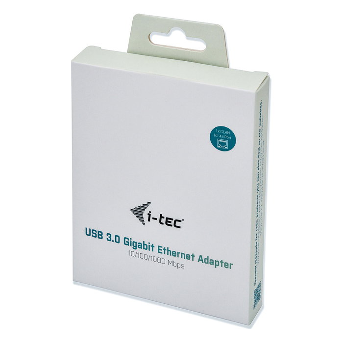 I-tec Adaptador USB 3.0 a Gigabit Ethernet Metal Negro/Gris