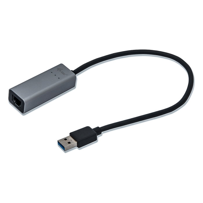 I-tec Adaptador USB 3.0 a Gigabit Ethernet Metal Negro/Gris