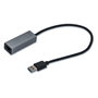 I-tec Adaptador USB 3.0 a Gigabit Ethernet Metal Negro/Gris