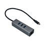 Hub USB C i-Tec C31METALG3HUB Gris 60 W