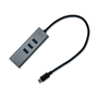 Hub USB C i-Tec C31METALG3HUB Gris 60 W