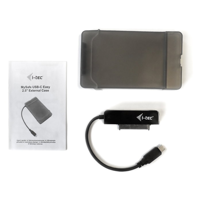 I-TEC Carcasa Externa Disco Duro SSD 2.5 Pulgadas USB-C 3.1 Gen 2 Negro 10 Gbit/s I-TEC Carcasa Externa Disco Duro SSD 2.5 Pulgadas USB-C 3.1 Gen 2 Negro 10 Gbit/s