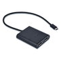 ADAPTADOR DE VÍDEO I-TEC C31DUAL4KDP - USB TIPO-C 3.1 A 2 SALIDAS DISPLAY PORT 1.2 - MAX. 3840*2160 / 30HZ