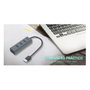 I-tec Hub USB 3.0 Metálico con 4 Puertos Gris