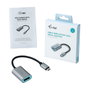 I-Tec Adaptador USB-C a DisplayPort 4K 60Hz Metal