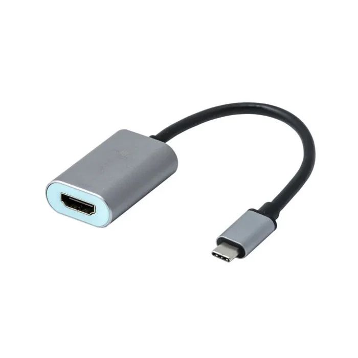 Adaptador USB-C a HDMI i-Tec C31METALHDMI60HZ Gris Turquesa 15 cm