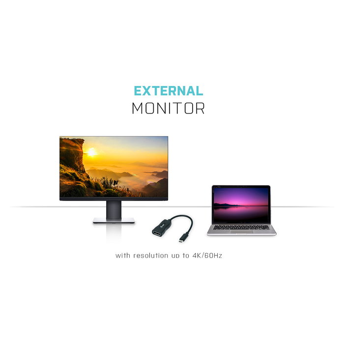 I-TEC USB-C a DisplayPort Adaptador, 4K a 60 Hz, Compatible con MacBook, Laptop, PC I-TEC USB-C a DisplayPort Adaptador, 4K a 60 Hz, Compatible con MacBook, Laptop, PC