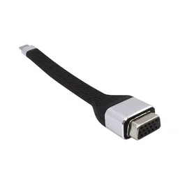 i-tec C31FLATVGA60HZ - Adaptador USB-C a VGA, cable 0.11 m, 1080p Full HD a 60 Hz, para portátil, tablet y PC