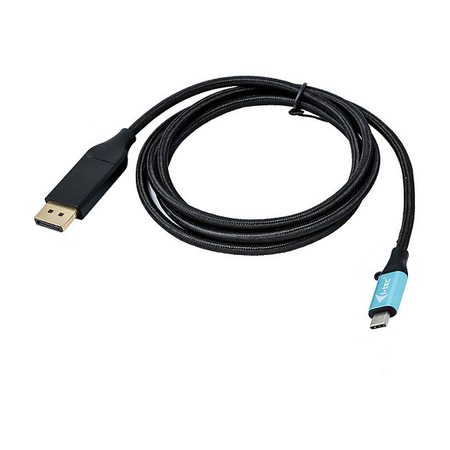 I-tec Adaptador USB-C a DisplayPort Macho-Macho 4K/60Hz Cable 2m (200cm) - Oro