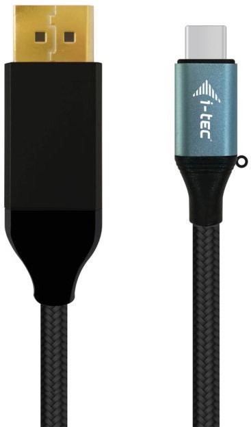 I-tec Adaptador de Cable USB-C a DisplayPort 4K/60Hz, 2 m, Negro I-tec Adaptador de Cable USB-C a DisplayPort 4K/60Hz, 2 m, Negro