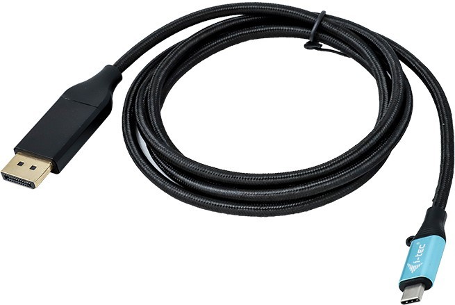 I-tec Adaptador de Cable USB-C a DisplayPort 4K/60Hz, 2 m, Negro I-tec Adaptador de Cable USB-C a DisplayPort 4K/60Hz, 2 m, Negro