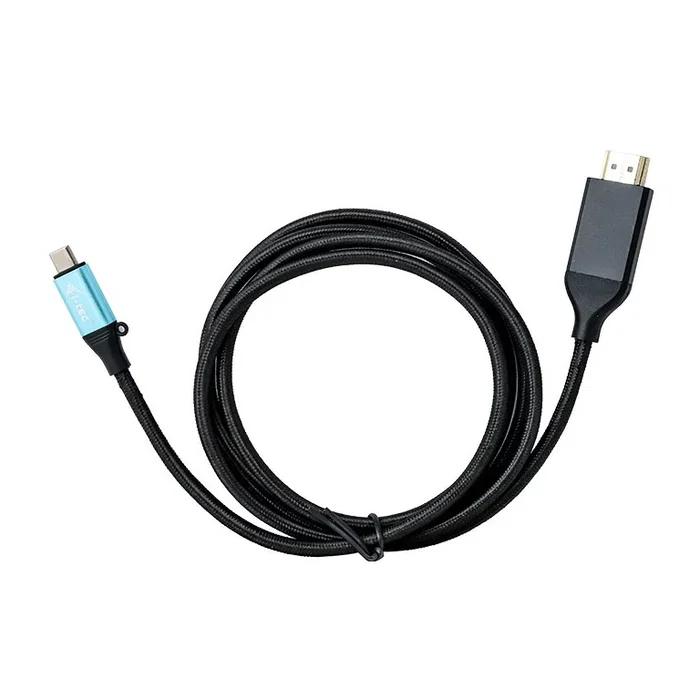 I-tec C31CBLHDMI60HZ2M Adaptador de Cable USB-C a HDMI Macho 4K/60Hz, 2 Metros, Negro, Compatible con Windows, macOS, Android, Chrome OS, Linux