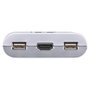 Aten CS692 Switch KVM de 2 Puertos con HDMI, Audio y Selector Remoto