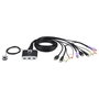 Aten CS692 Switch KVM de 2 Puertos con HDMI, Audio y Selector Remoto