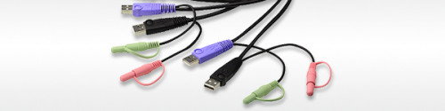 Aten CS692 Switch KVM de 2 Puertos con HDMI, Audio y Selector Remoto