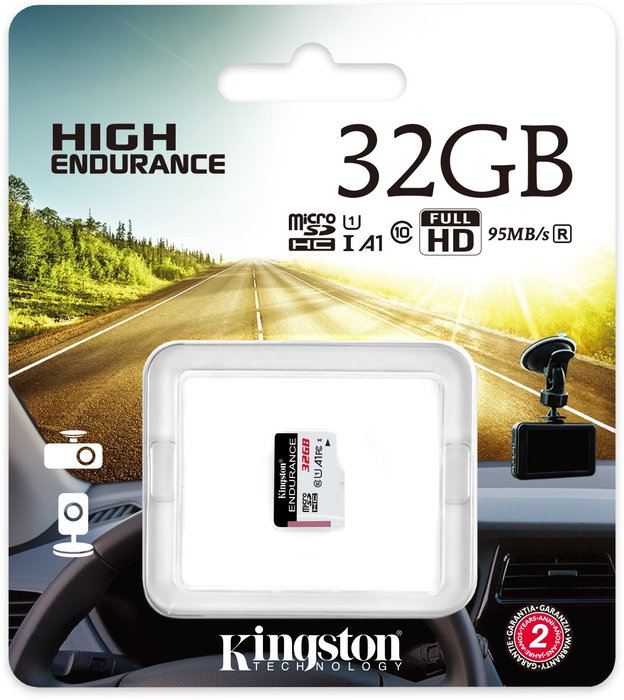 Kingston High Endurance 32 GB MicroSD UHS-I Clase 10